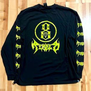 REBEL8 GLOW IN THE DARK METAL LOGO 🕷️🕷️🕷️